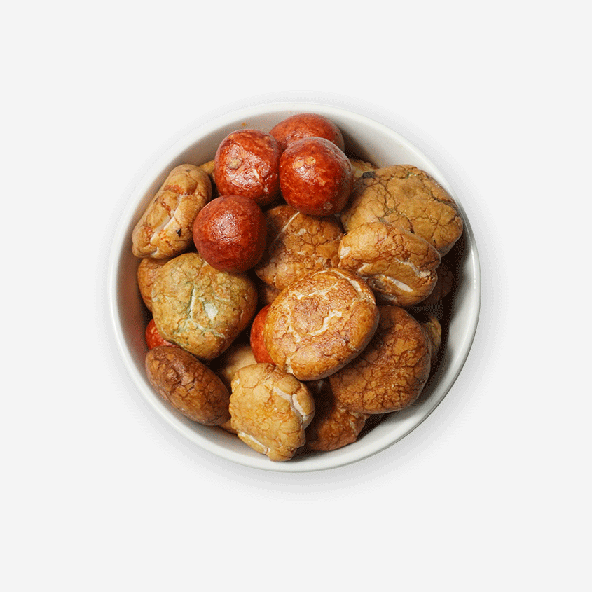 Erdnüsseknödel 2