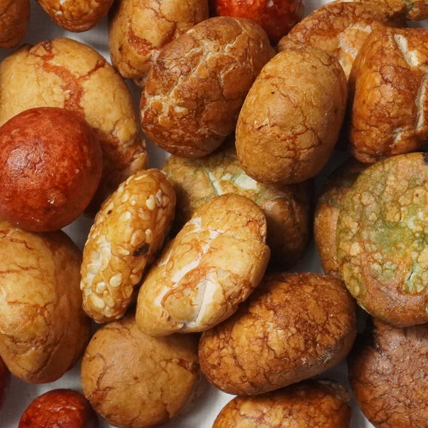 Erdnüsseknödel Detail